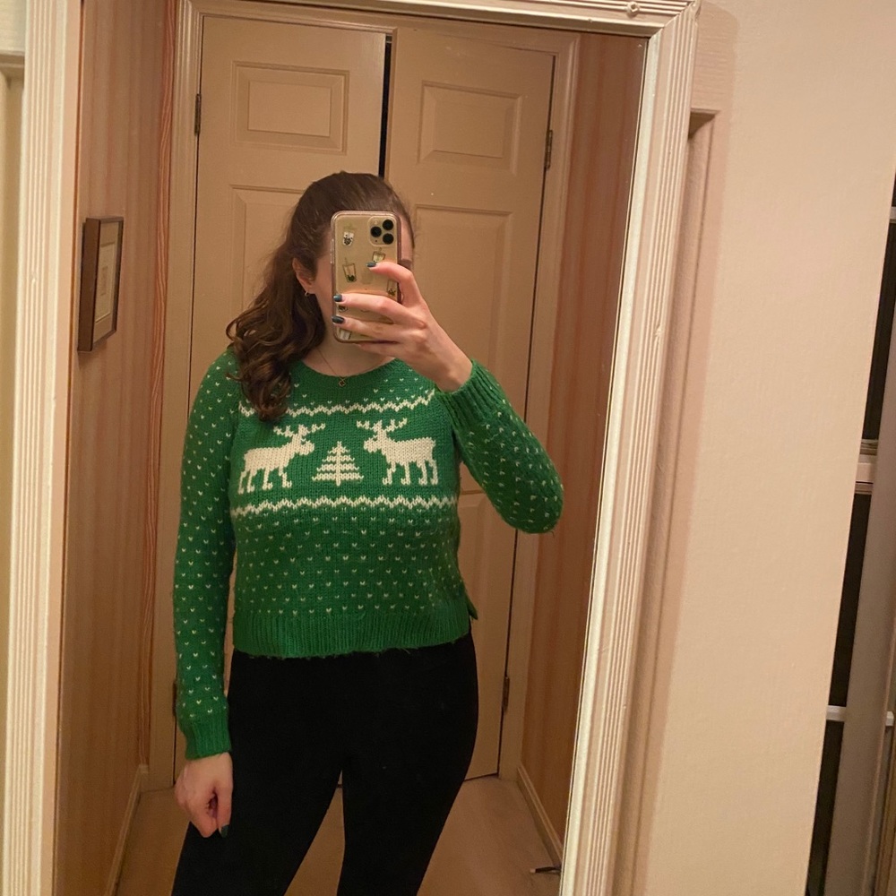 Abercrombie Christmas sweater!
